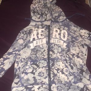 An Aeropostale hoodie